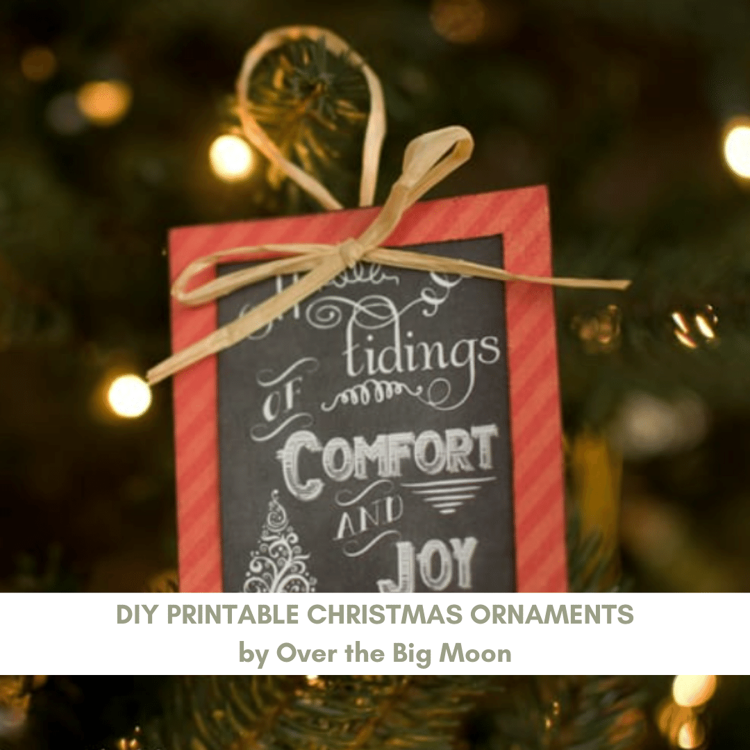 diy printable christmas ornaments